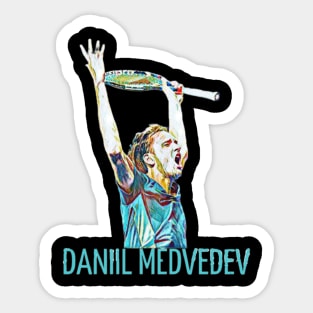 Daniil Medvedev Sticker